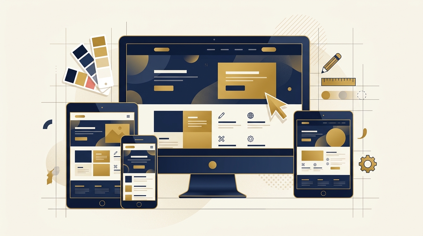 WordPress LP制作のイメージ